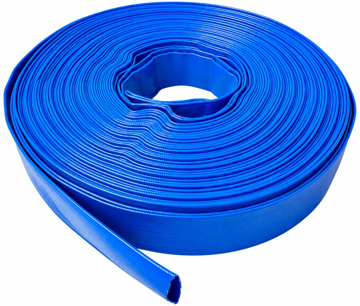 Mangueras Planas Termoplásticas de PVC Azul
